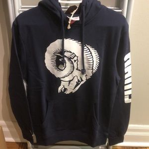New men/women fleece hoodie size Small